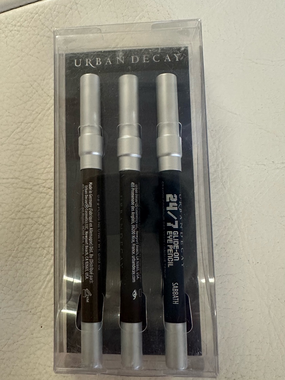 Urban Decay Eye Pencil Trio — Black, Brown, Pewter